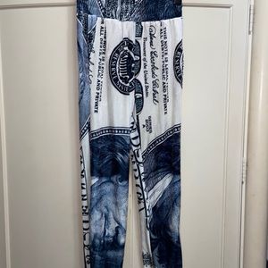 Dollar print joggers S
